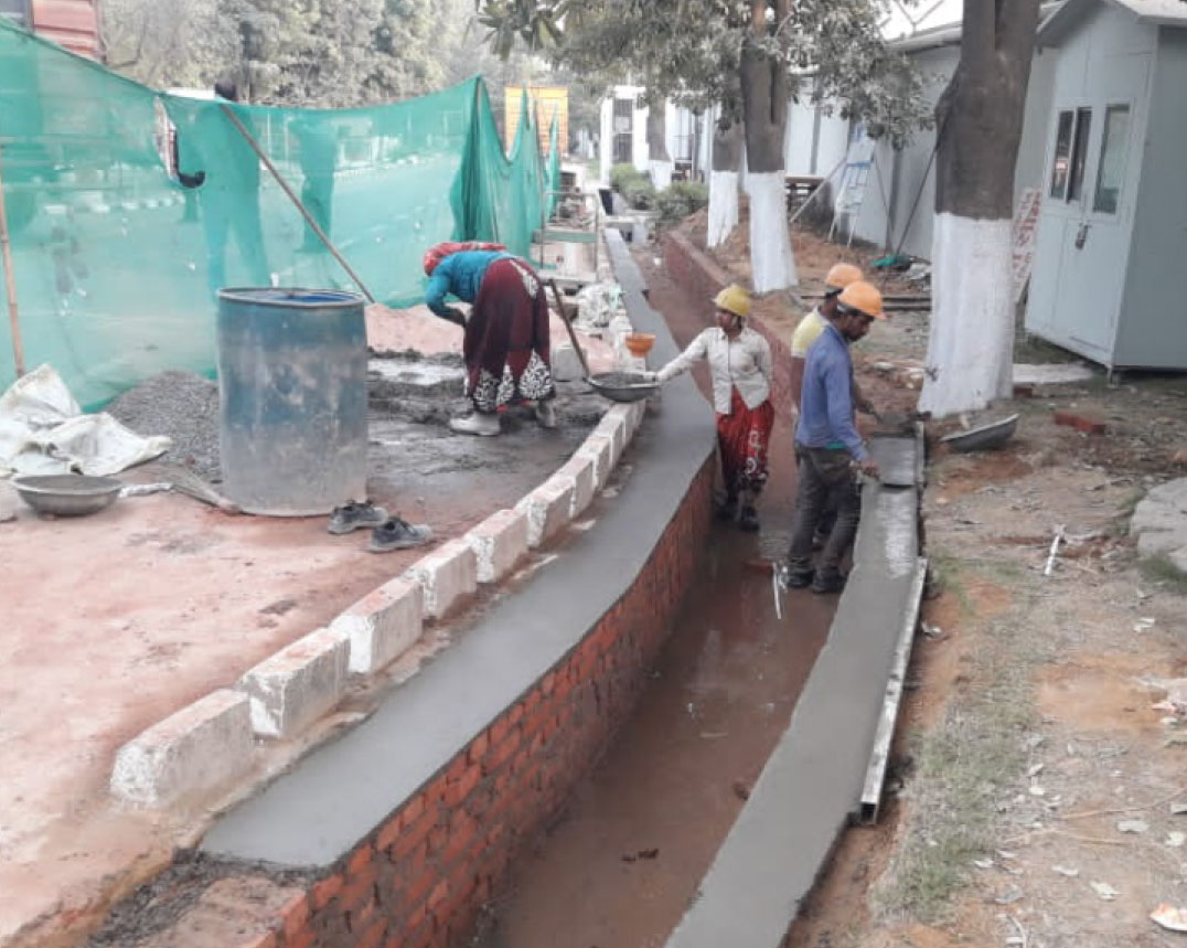 Building construction in gurgaon